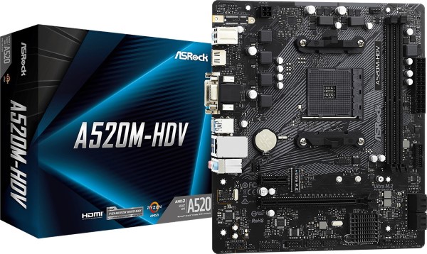 ASROCK A520M-HDV A520