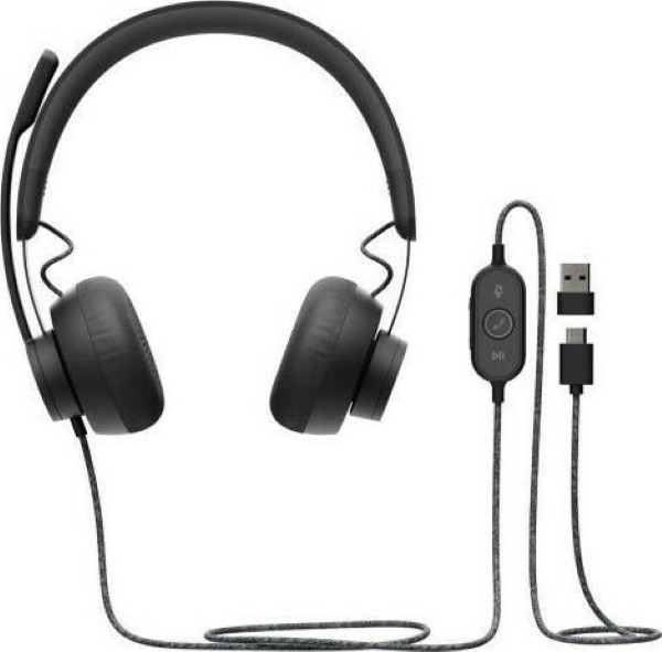 LOGITECH HEADSET  ZONE WIRED  981-000870