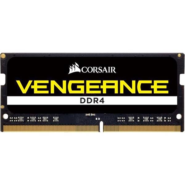 CORSAIR SO-DIMM 16 GB DDR4-2400,   16 GB CL16 16-16-39 1 PIECE BLACK, CMSX16GX4M1A2400C16, VENGEANCE CMSX16GX4M1A2400C16