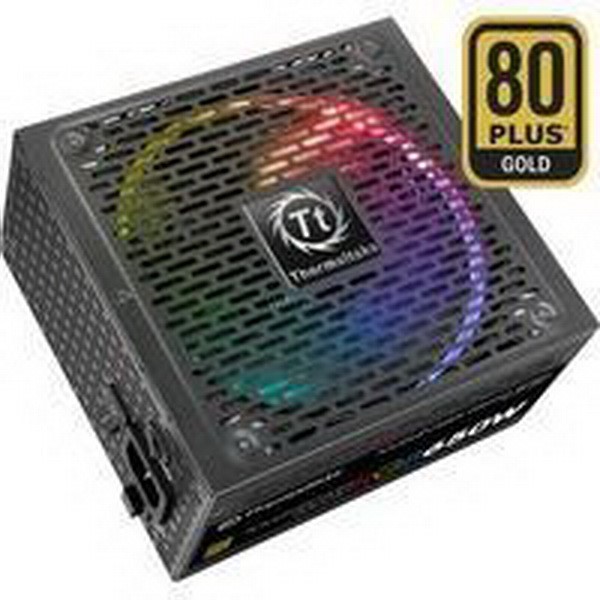 THERMALTAKE PC POWER SUPPLY TOUGHPOWER GRAND 650W RGB GOLD, PC POWER SUPPLY BLACK, 4X PCIE, CABLE MANAGEMENT, RGB