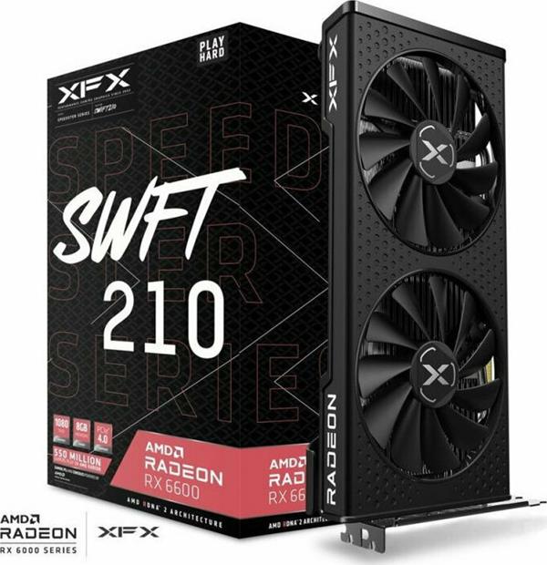 XFX RADEON RX6600 8GB SPEEDSTER SWIFT210 CORE GAMING