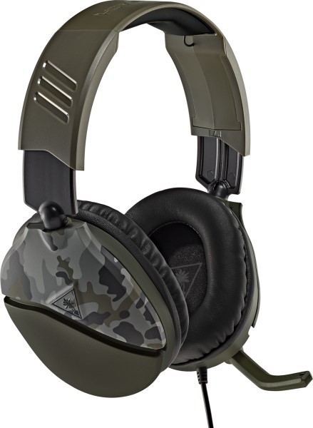 TURTLE BEACH RECON 70 CAMO GREEN OVER-EAR STEREO GAMING-HEADSET