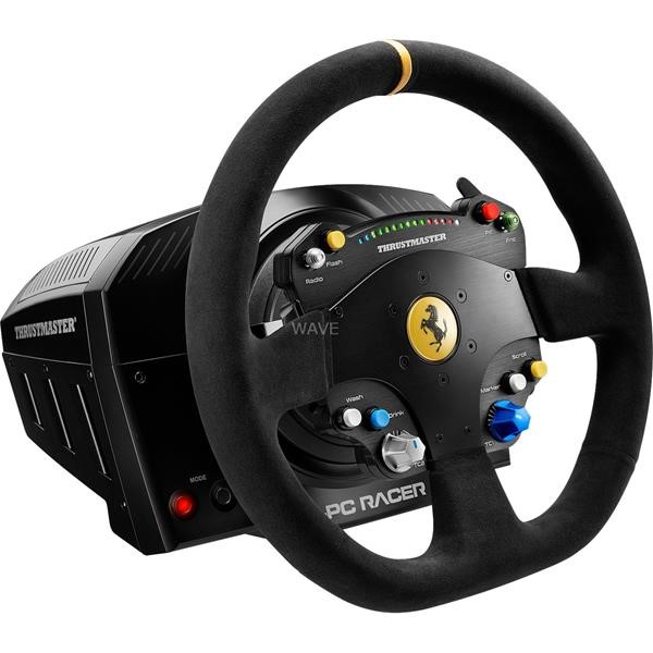 THRUSTMASTER TS-PC RACER FERRARI 488 CHALLENGE EDITION, STEERING WHEEL USB 8 KEYS BLACK