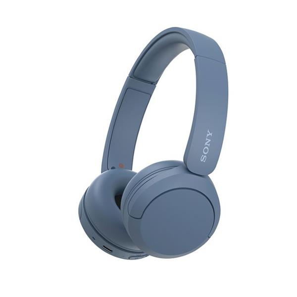 Sony WH-CH520 Ασύρματα Bluetooth On Ear Ακουστικά με 50 ώρες Λειτουργίας και Quick Charge Μπλε