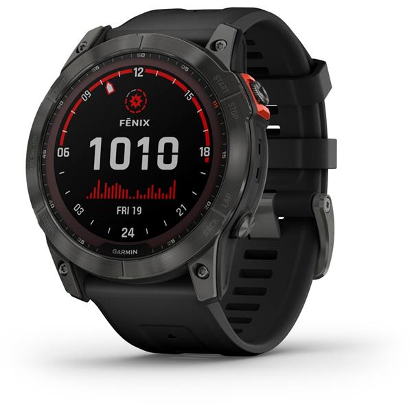 GARMIN FENIX 7X SOLAR SLATE GREY WITH BLACK BAND