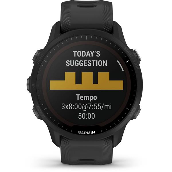 GARMIN FORERUNNER 955 SOLAR BLACK