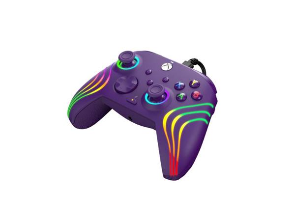 Pdp Afterglow Wave Purple Wired Controller For Xbox Series X 049-024-Pr