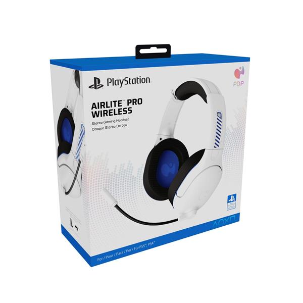 Pdp Airlite Pro Wireless Headset Playstation - White 052-017-Wh