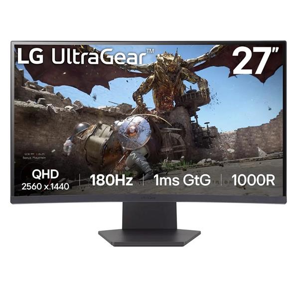 LG UltraGear 27'' 27GS60QC-B QHD 180Hz Curved