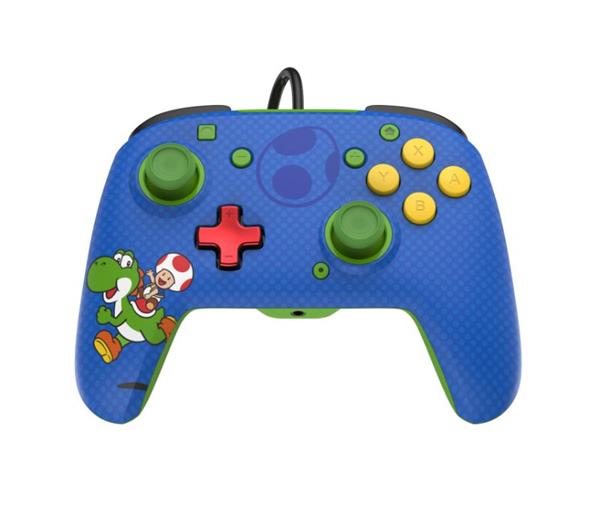 Pdp - Wired Controller For Nintendo Switch And Pc Toad-Yoshi Rematch 500-134-Yoshi