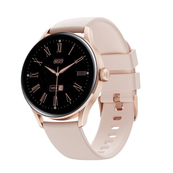 QCY Watch Elite S11 Pink Gold – Small metal 1,19″ AMODEL Fashion BT Call IPX8 Waterproof 7Day always