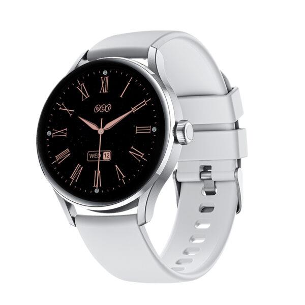 QCY Watch Elite S11 Grey – Small metal 1,19″ AMODEL Fashion BT Call IPX8 Waterproof 7Day always on