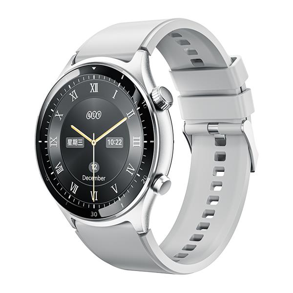 QCY Active GT S7 BT Call Watch Gray – 3ATM Waterproof, 120 sports (Auto-detect Sport A.I.)