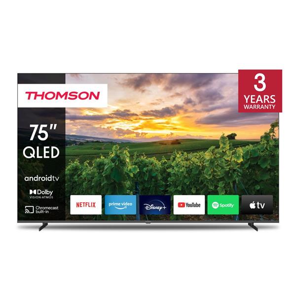 Thomson Tv  Android 75" Qled 75Qa2S13 75Qa2S13