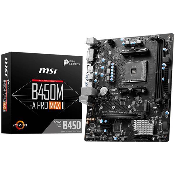 MSI B450M-A PRO MAX II (AM4)