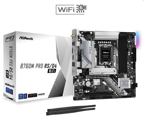 Asrock  B760M PRO RS/D4 WIFI (1700)