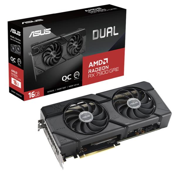 VGA ASUS RADEON RX 7900 GRE 16GB DUAL OC GDDR6