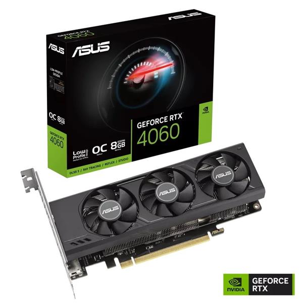 VGA Asus GeForce® RTX 4060 8GB LP BRK OC