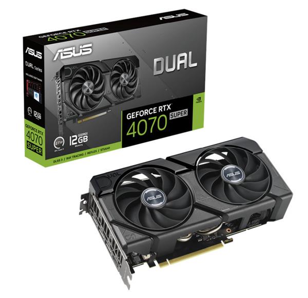 VGA Asus GeForce® RTX 4070 Super 12GB Dual EVO