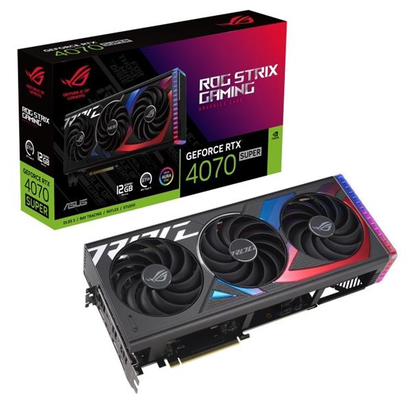 VGA Asus GeForce® RTX 4070 Super 12GB ROG STRIX Gaming