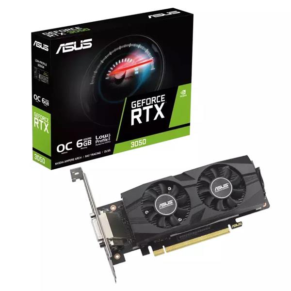 VGA Asus GeForce® RTX 3050 6GB LP BRK OC