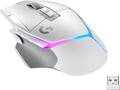 Logitech Gam.Mouse G502 X Lightspeed Wht 910-006190