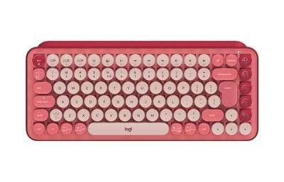 Logitech Keyboard W-S Pop Emoji Rose Us 920-010737