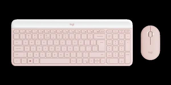 Logitech Wireless Combo Mk470 Slim Rose 920-011322