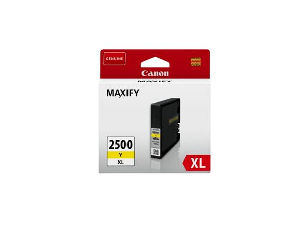 Canon Ink Pgi-2500Xl Y Yellow Dual Resis 9267B001Aa