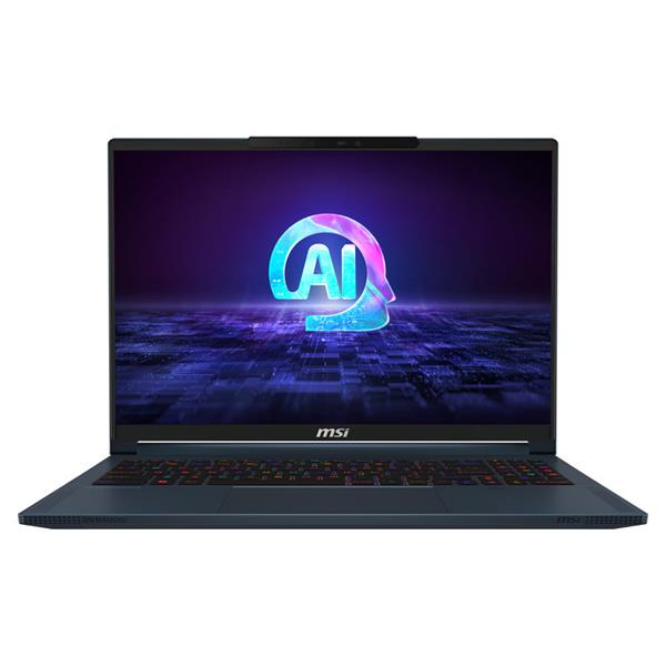 MSI Laptop Stealth 16 AI Studio A1VFG 16'' 3840x2400 mLED IPS 120Hz/U7-155H/32GB/1TB SSD NVMe/NVidia GeForce RTX 4060 8GB/Win 11 Pro/2Y/Star Blue