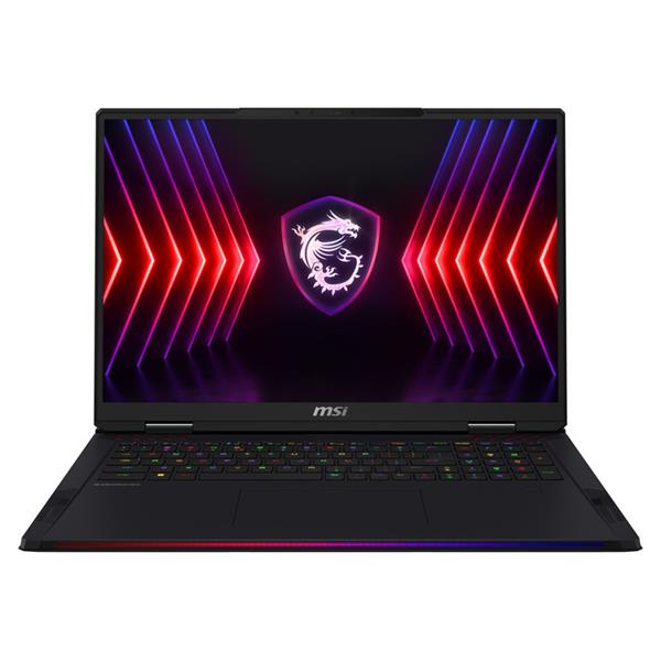 MSI Laptop Raider 18 HX A14VHG 18'' UHD+ MiniLED 120Hz/i9-14900HX/32GB/2TB SSD NVMe PCIe Gen4/NVidia GeForce RTX 4080 12GB/Win 11 Pro/2Y/Core Black US KEYB