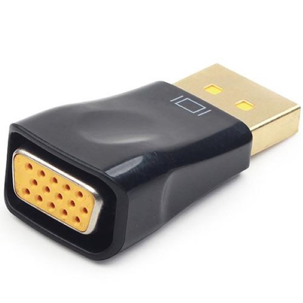 CABLEXPERT DISPLAY PORT TO VGA ADAPTER BLACK