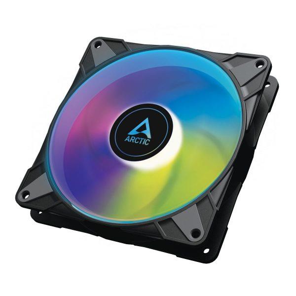 ARCTIC P14 PWM PST A-RGB 0DB – 140MM PRESSURE OPTIMIZED CASE FAN PWM CONTROLLED SPEED W. PST A-RGB