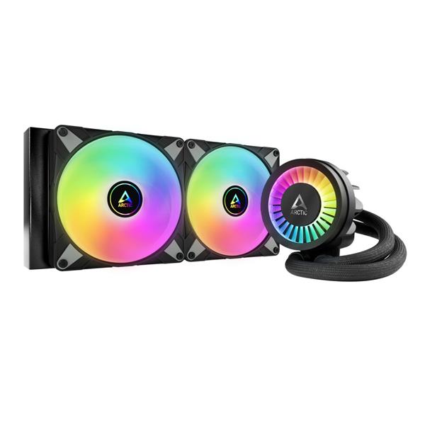 ARCTIC LIQUID FREEZER III 280MM A-RGB BLACK AIO CPU WATER COOLER 2X P14 PWM PST A-RGB FAN