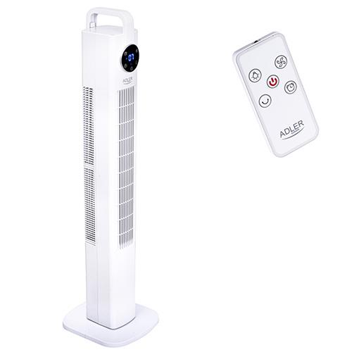 ADLER COLUMN FAN TOWER 109CM/43′ WITH REMOTE CONTROL