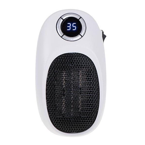 ADLER LED PORTABLE FAN HEATER 1500W WHITE