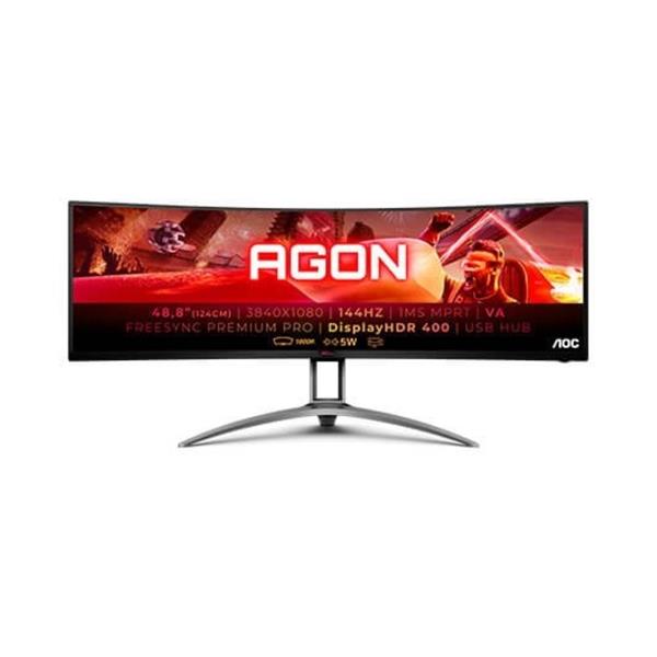 AOC LED MONITOR 48.8   AG493QCX BLACK