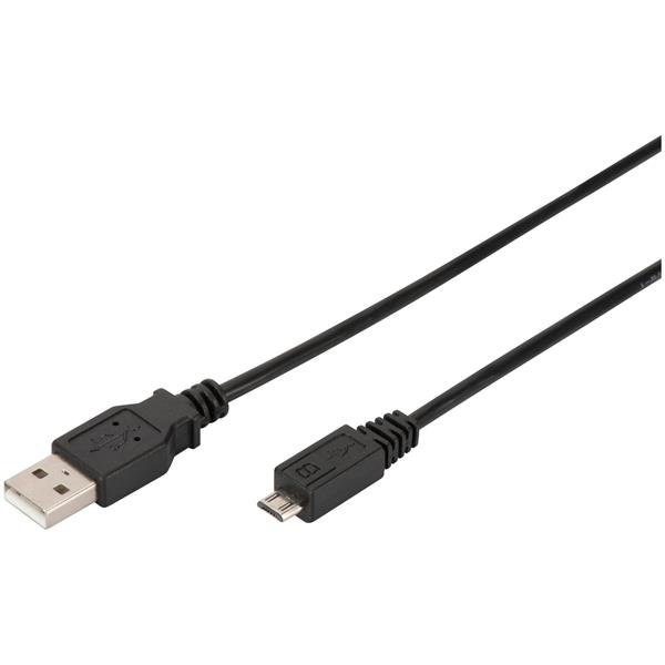 DIGITUS USB 2.0 CONNECT. CABLE TYP-A USB 2.0 COMPATIBLE 1M