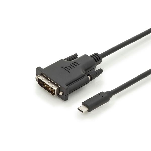 DIGITUS USB TYPE-C ADAPTER- / CONVERTERCABLE TYPE-C TO DVI