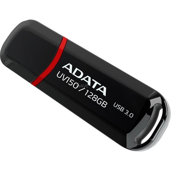 ADATA UV150 DASHDRIVE 128 GB, USB FLASH DRIVE BLACK - RED, USB 3.0