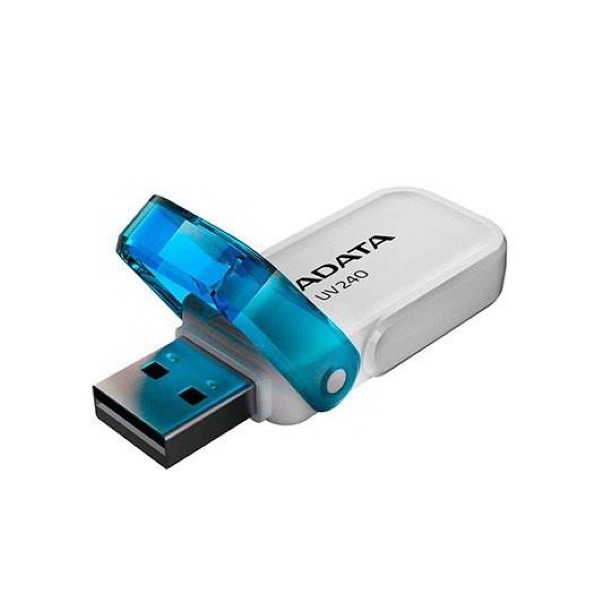 ADATA FLASH DRIVE 32GB USB2.0 UV240 WHITE