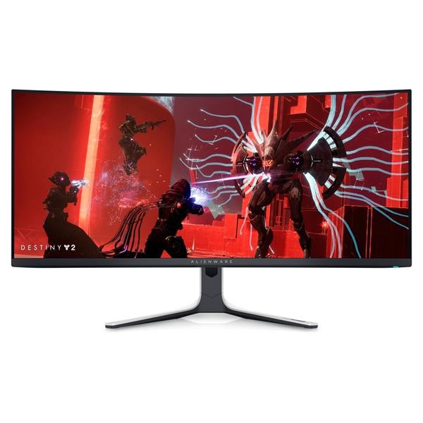 DELL MONITOR ALIENWARE CURVED AW3423DW 34'' 175Hz 0.1ms Quantum Dot-OLED HDMI, DisplayPort, Height Adjustable, 3YearsW, NVIDIA G-Sync