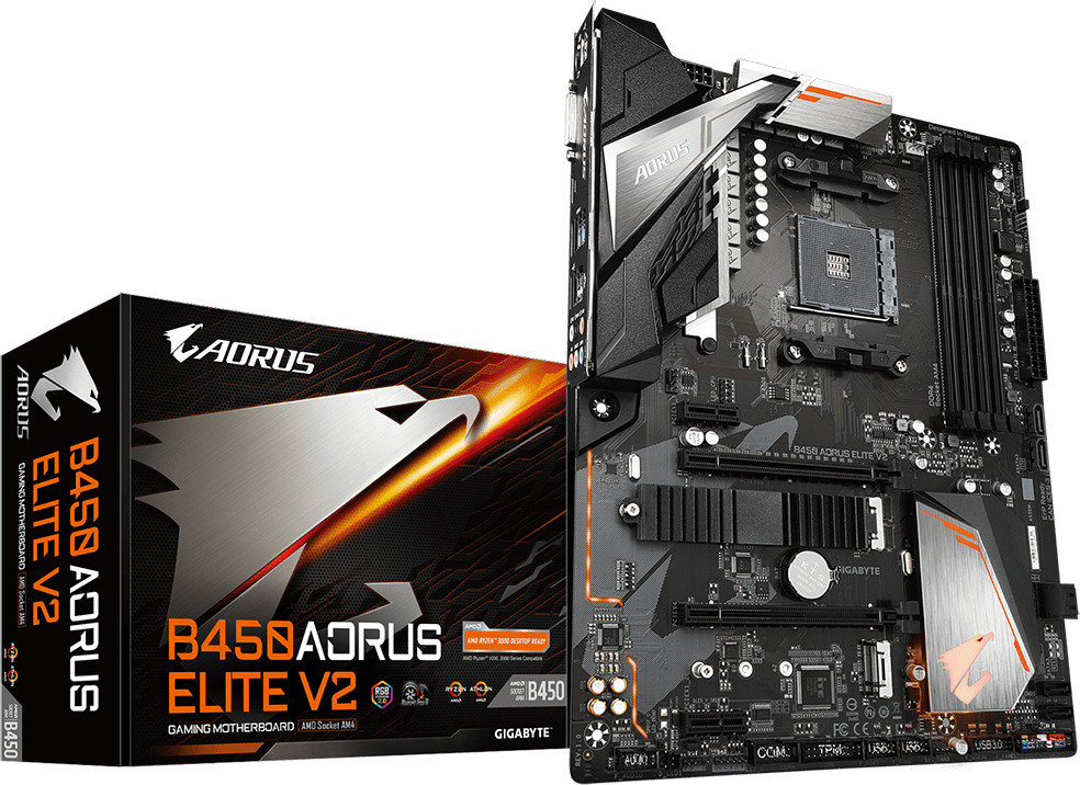 GIGABYTE  B450 AORUS ELITE V2 B450