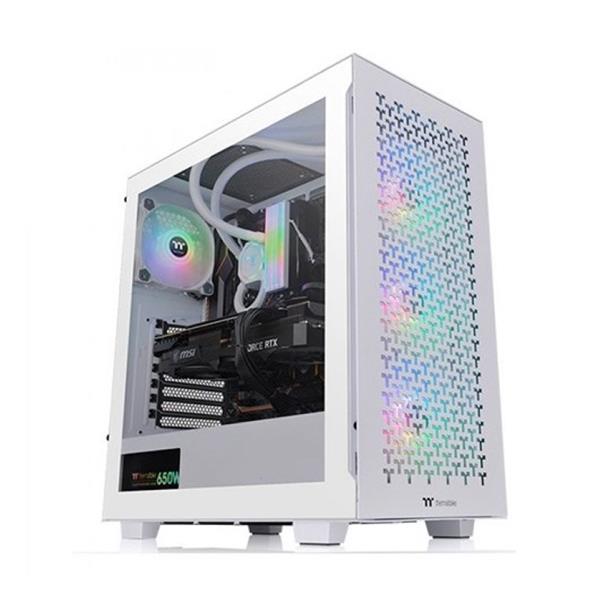 THERMALTAKE CASE ATX  V350 TG ARGB AIR SNOW CA-1S3-00M6WN-03