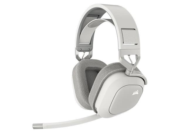 Corsair Wireless Gaming Headset Hs80 Max Rgb Dolby Atmos - White - Ca- 9011296-Eu Ca-9011296-Eu