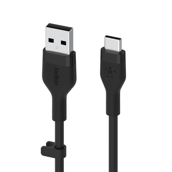 BELKIN FLEX USB-A/USB-C TO 15W 3M MFI. CERT. BLACK CAB008BT3MBK