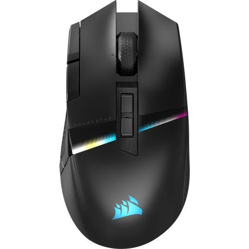 CORSAIR Wireless Gaming Mouse DarkStar RGB MMO 26.000 Dpi - Black