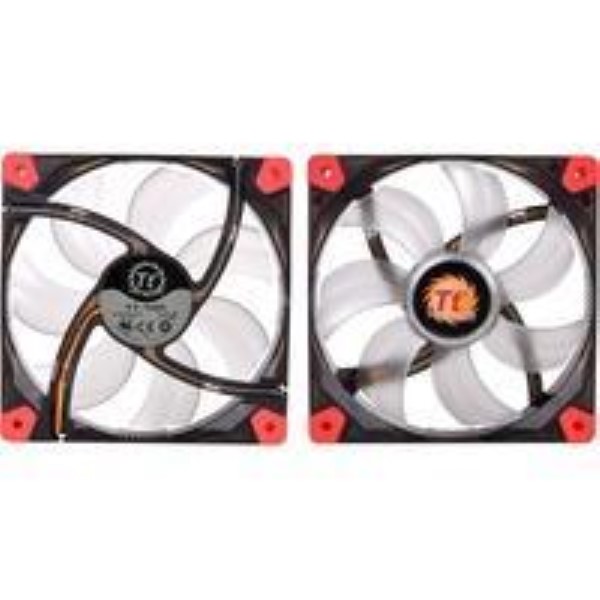 THERMALTAKE COOLING LUNA 12 LED RED 120X120X25, CASE FAN RED