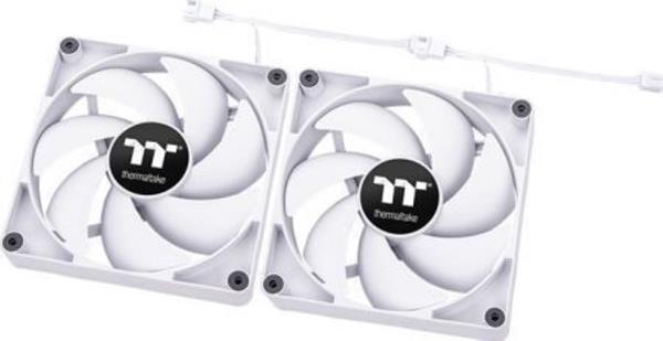 THERMALTAKE CT120 PC COOLING FAN WHITE 2 PACK