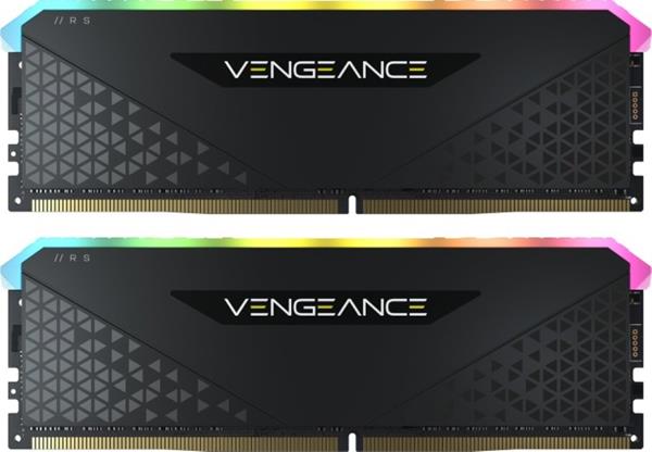 CORSAIR D4 16GB 3600-18 VENGEANCERGBRS K2 BK